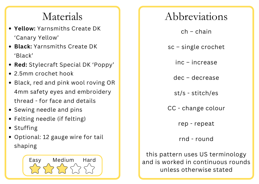 Sleepy Sparky, PDF Crochet Pattern, Digital File Amigurumi Pattern