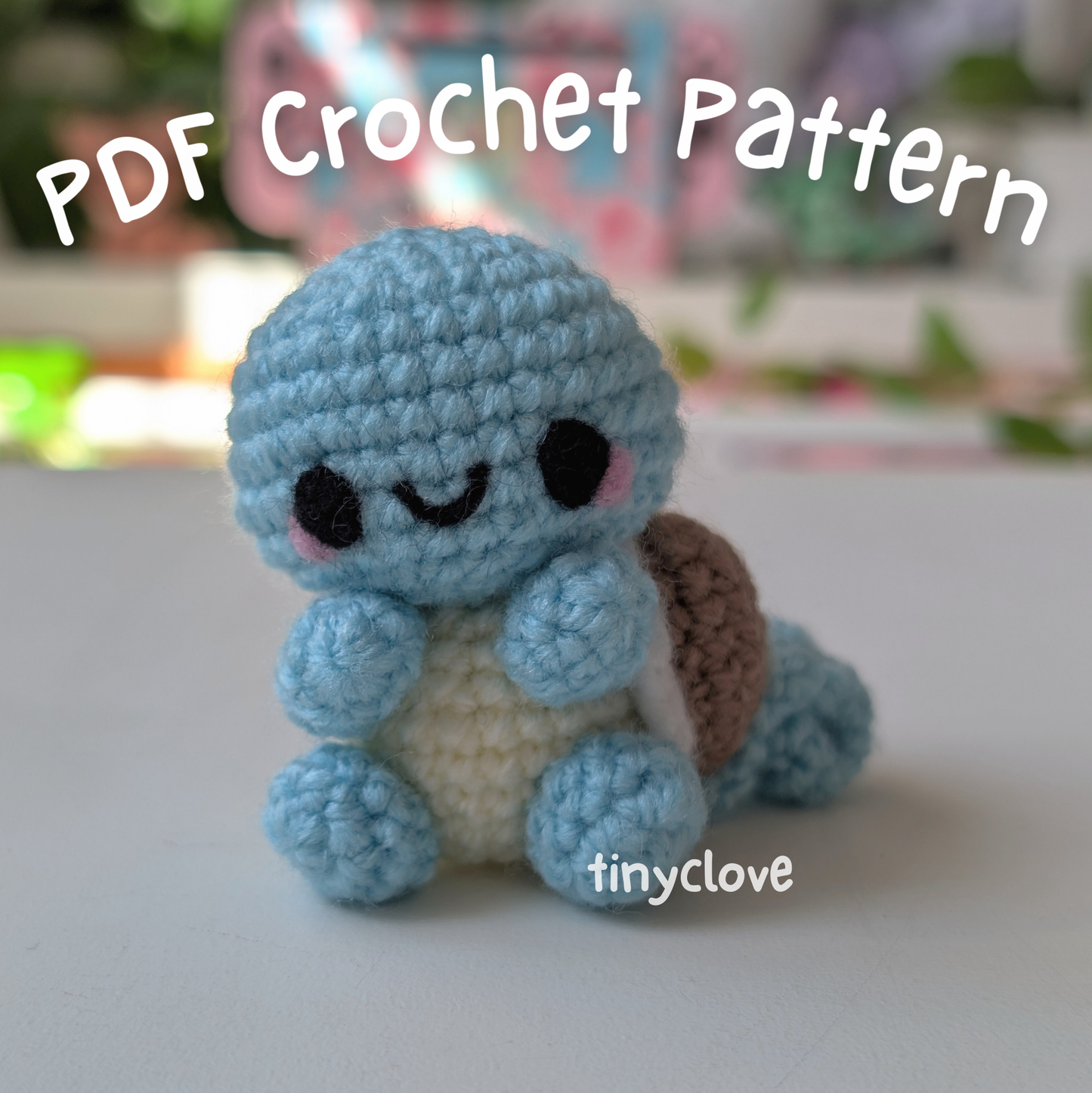 Water Friend, PDF Crochet Pattern, Digital File Amigurumi Pattern