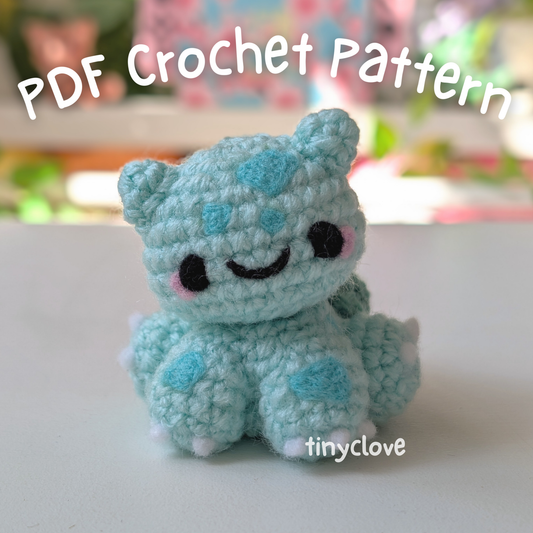 Bulb Friend, PDF Crochet Pattern, Digital File Amigurumi Pattern