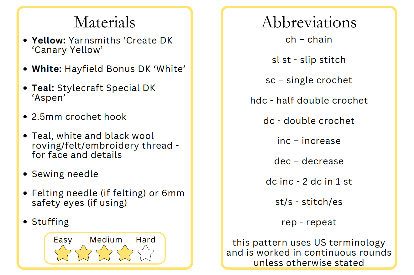 Shining Star, PDF Crochet Pattern, Digital File Amigurumi Pattern