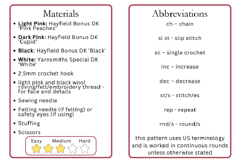 Husk and Angel Bundle, PDF Crochet Pattern, Digital File Amigurumi Pattern