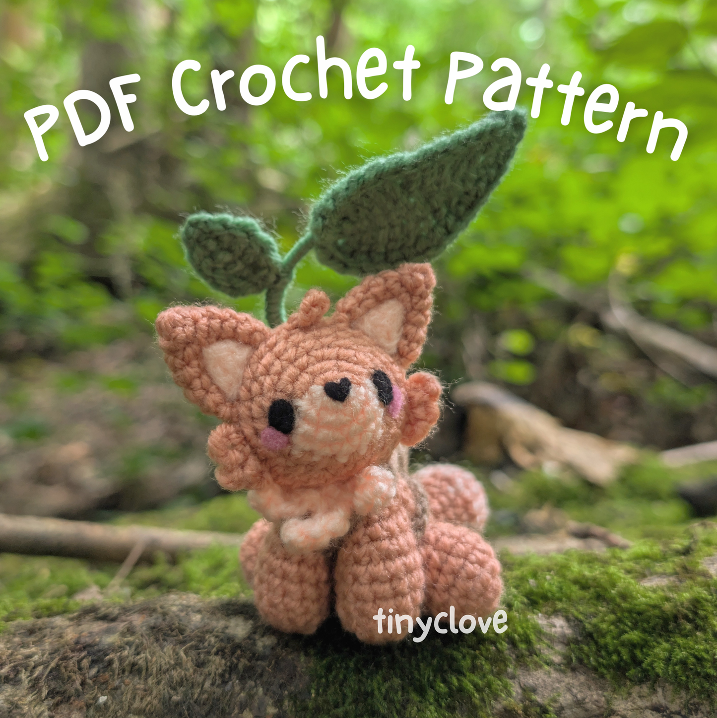 Forest Fox, PDF Fox Crochet Pattern, Digital File Fox Amigurumi Pattern