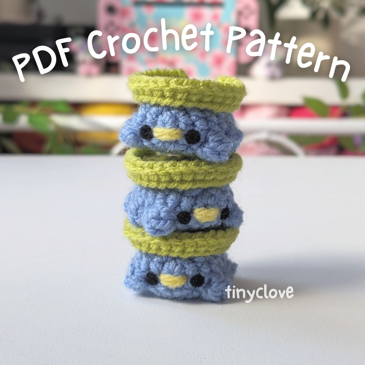 Lilypad Friend, PDF Crochet Pattern, Digital File Amigurumi Pattern