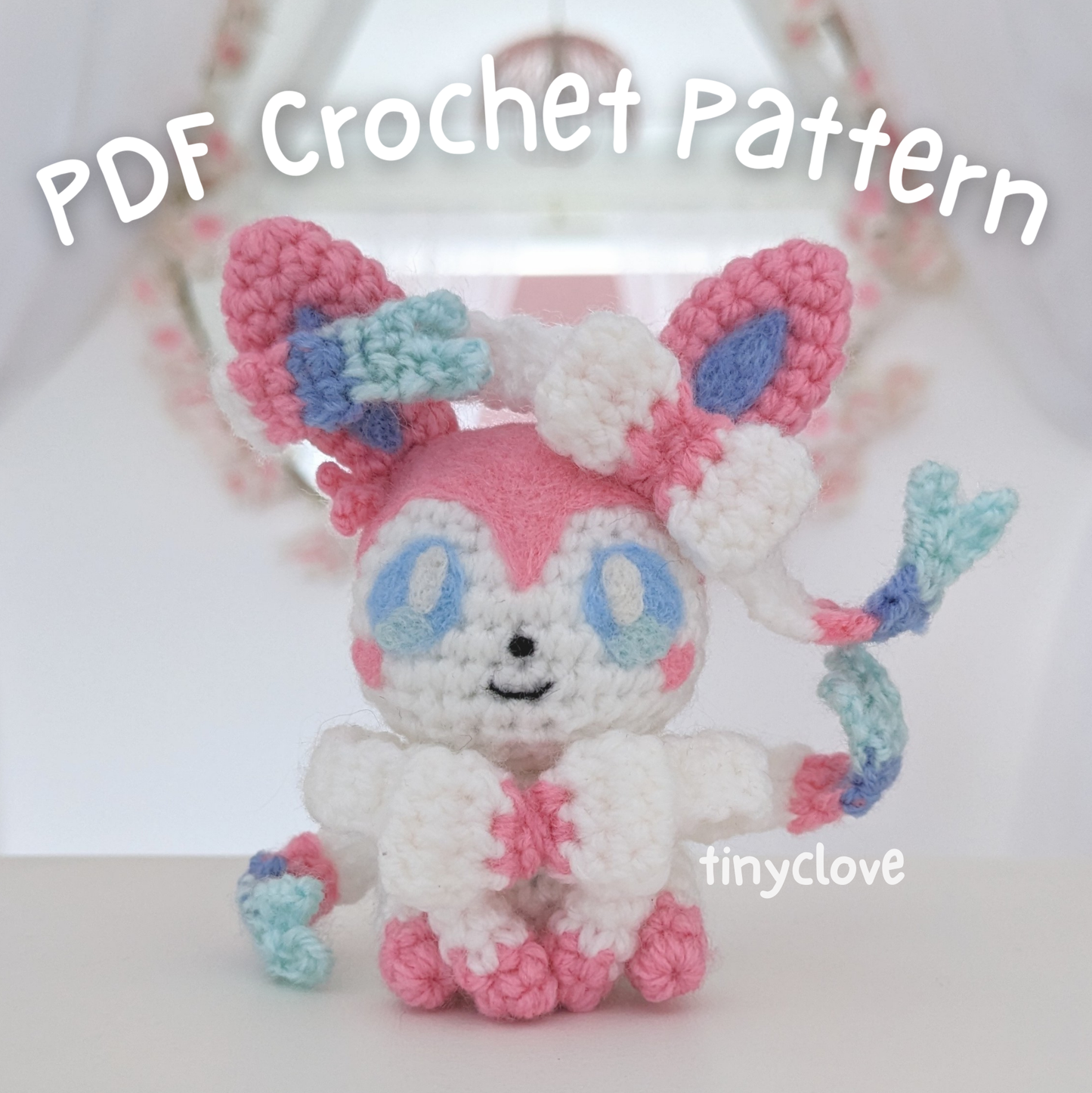 Fairy Bunny, PDF Crochet Pattern, Digital File Amigurumi Pattern