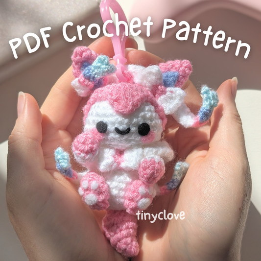 Fairy Bunny Buddy, PDF Crochet Pattern, Digital File Amigurumi Pattern